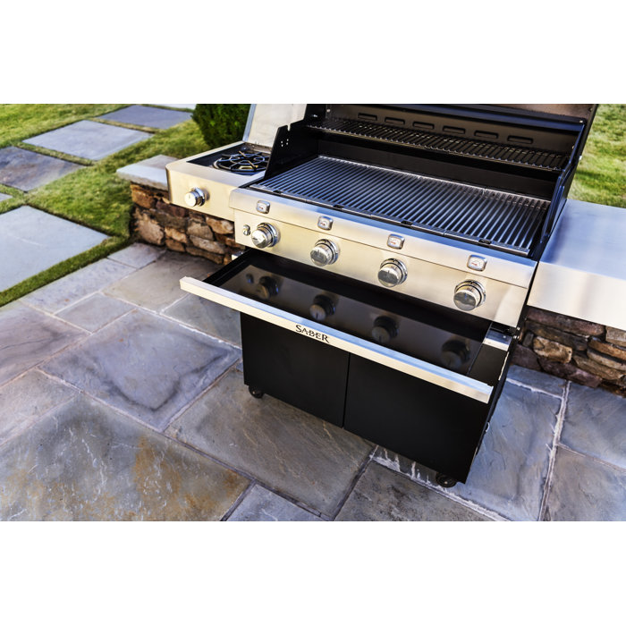 SABERGrills Cast Cart Gas and Charcoal Grill | Wayfair SABERGrills Cast Cart Gas and Charcoal Grill | Wayfair